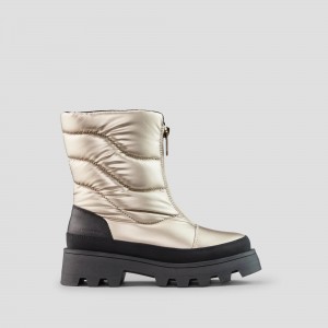 Botte Hiver Cougar Savvy Nylon Imperméables PrimaLoft® Femme Doré | 643192-EAC